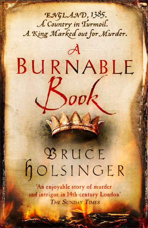 Book cover of A Burnable Book: A Novel (ePub edition)