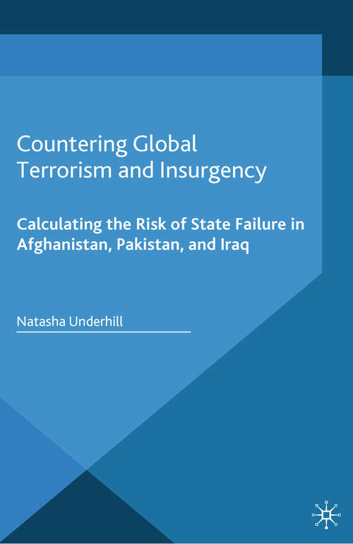 Book cover of Countering Global Terrorism and Insurgency: Calculating the Risk of State Failure in Afghanistan, Pakistan and Iraq (2014) (New Security Challenges)