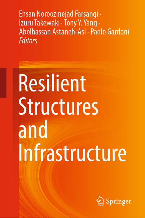 Book cover of Resilient Structures and Infrastructure (1st ed. 2019)