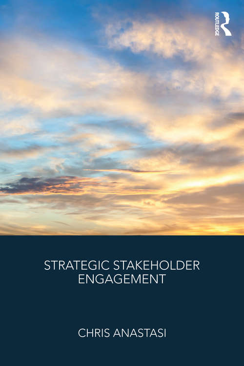 Book cover of Strategic Stakeholder Engagement: A Voice Behind The Curtain
