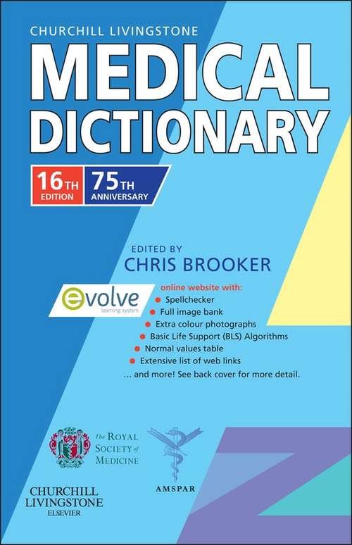 Book cover of Churchill Livingstone Medical Dictionary E-Book (16)