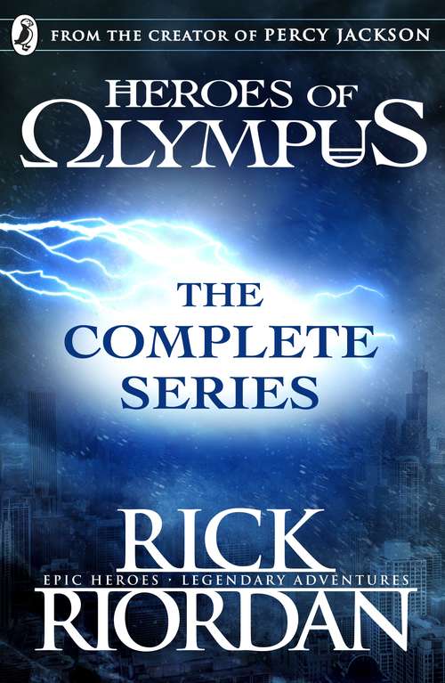 Book cover of Heroes of Olympus: The Complete Series (Books 1, 2, 3, 4, #5)