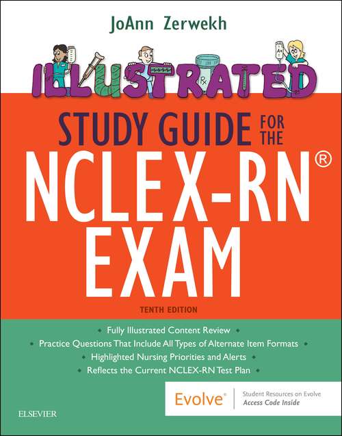 Book cover of Illustrated Study Guide for the NCLEX-RN® Exam E-Book (9)