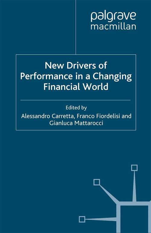 Book cover of New Drivers of Performance in a Changing World (2009) (Palgrave Macmillan Studies in Banking and Financial Institutions)