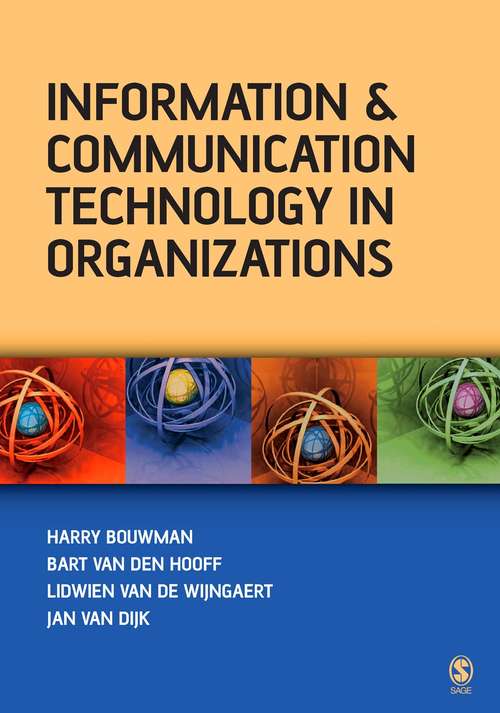 Book cover of Information and Communication Technology in Organizations: Adoption, Implementation, Use and Effects (PDF)