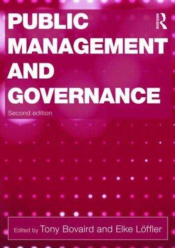 Book cover of Public Management And Governance