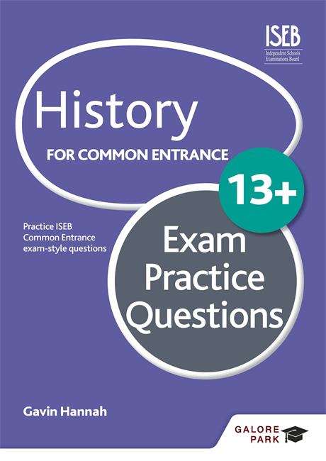 Book cover of History for Common Entrance 13+ Exam Practice Questions (PDF)