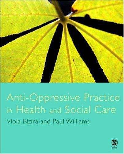 Book cover of Anti-Oppressive Practice in Health and Social Care (PDF)