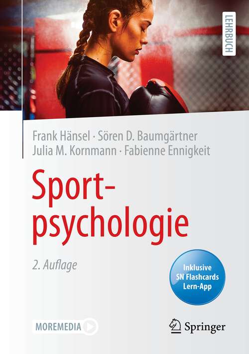 Book cover of Sportpsychologie (2. Aufl. 2022)