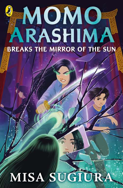 Book cover of Momo Arashima Breaks the Mirror of the Sun (Momo Arashima)
