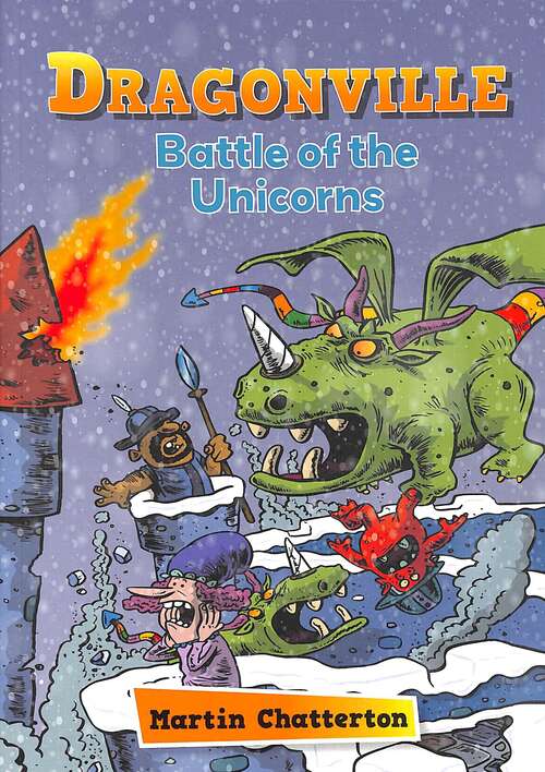 Book cover of Reading Planet: Astro – Dragonville: Battle of the Unicorns - Venus/Gold band