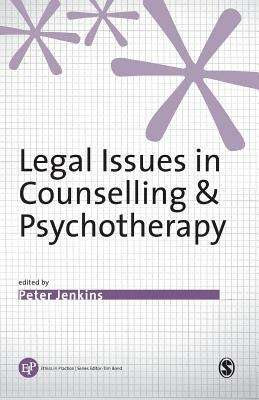 Book cover of Legal Issues in Counselling and Psychotherapy (PDF)