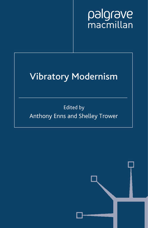 Book cover of Vibratory Modernism (2013)