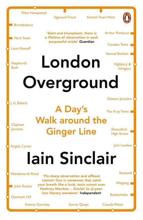 Book cover of London Overground: A Day's Walk Around the Ginger Line