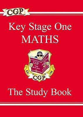 Book cover of New KS1 Maths Study Book - for the 2016 SATS & Beyond: Study Book Pt. 1 and 2 (PDF)