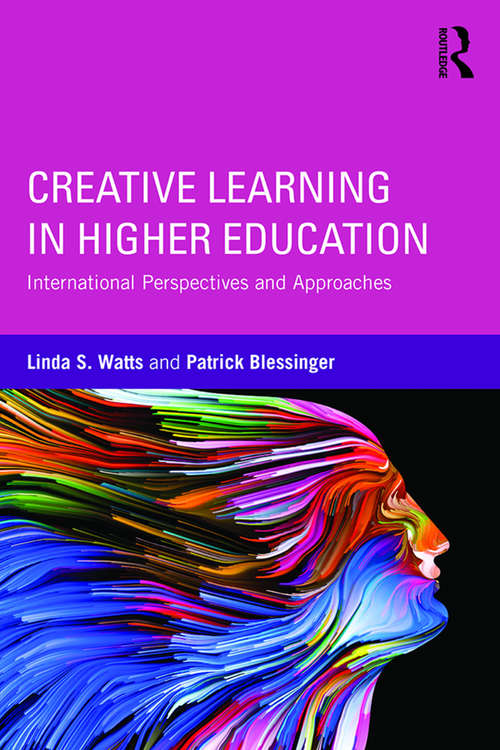 Book cover of Creative Learning in Higher Education: International Perspectives and Approaches