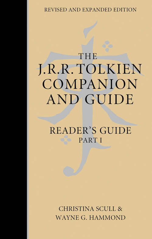 Book cover of The J. R. R. Tolkien Companion and Guide: Volume 2: Reader's Guide Part 1 (ePub edition)