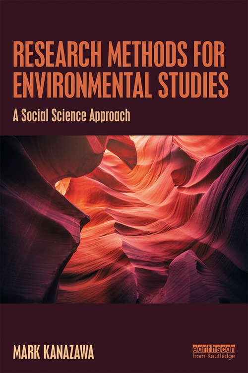 Book cover of Research Methods for Environmental Studies: A Social Science Approach