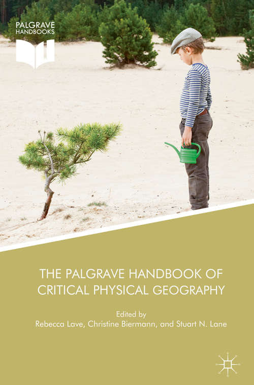 Book cover of The Palgrave Handbook of Critical Physical Geography