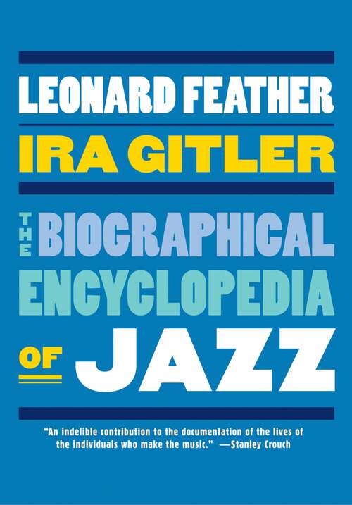 Book cover of The Biographical Encyclopedia of Jazz