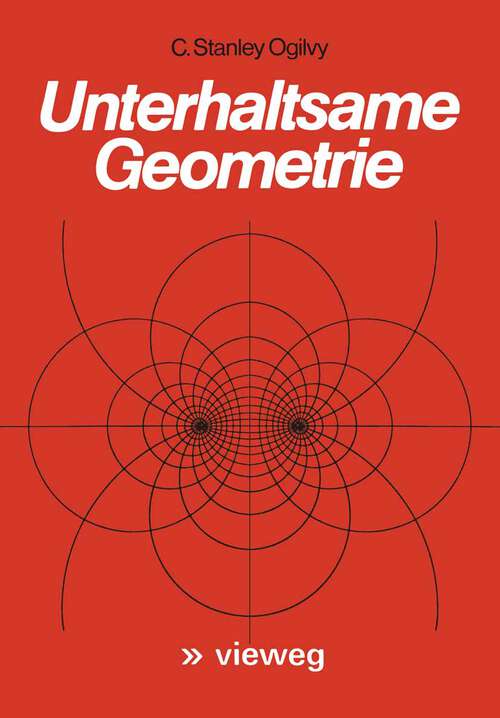 Book cover of Unterhaltsame Geometrie (1976)