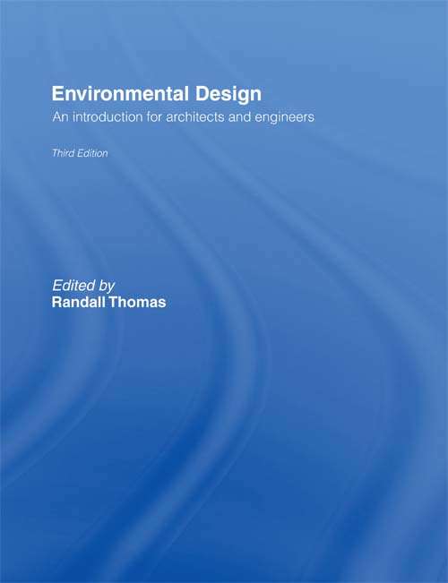 Book cover of Environmental Design: An Introduction for Architects and Engineers