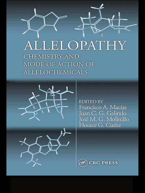 Book cover of Allelopathy: Chemistry and Mode of Action of Allelochemicals