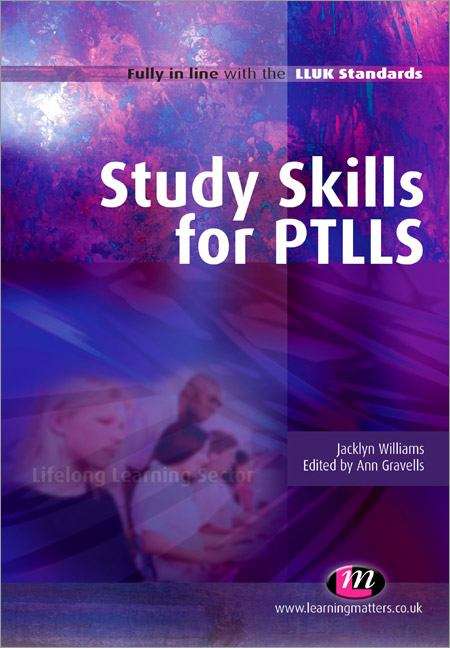 Book cover of Study Skills for PTLLS