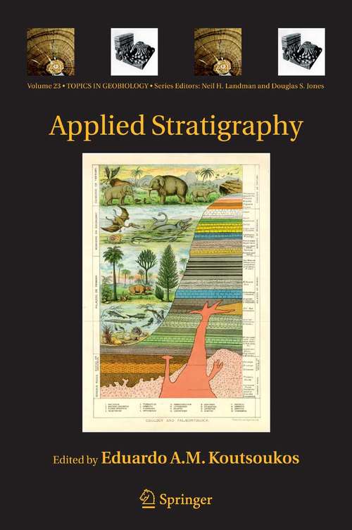 Book cover of Applied Stratigraphy (2005) (Topics in Geobiology #23)