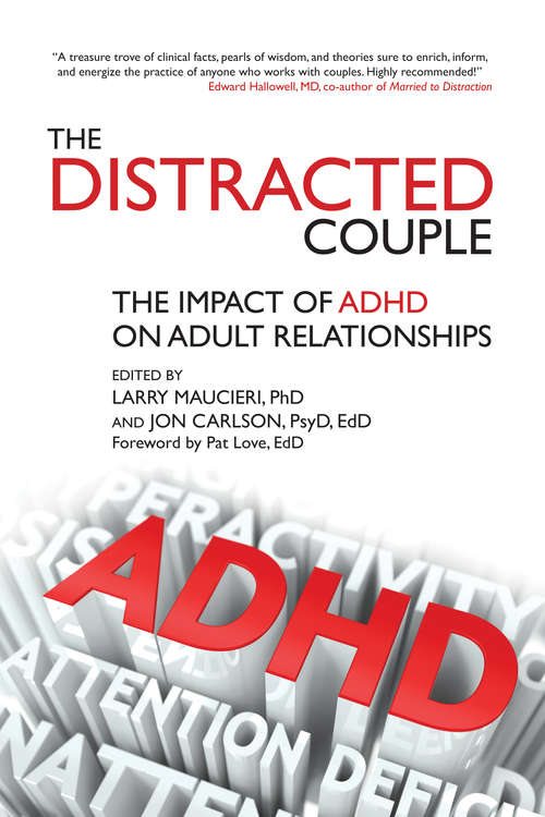 Book cover of The Distracted Couple: The impact of ADHD on adult relationships