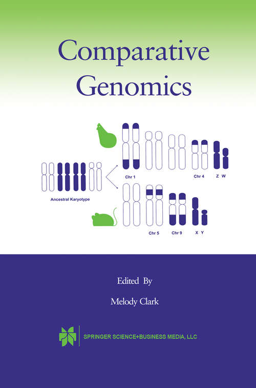 Book cover of Comparative Genomics (2000)