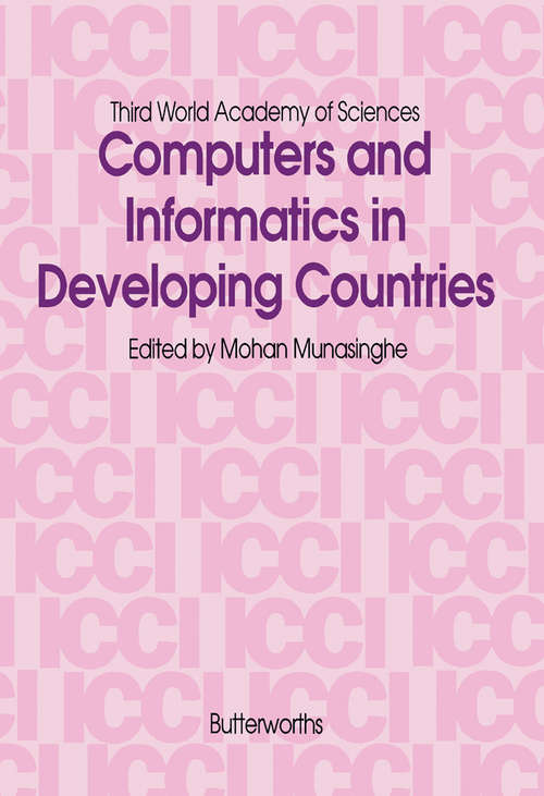 Book cover of Computers and Informatics in Developing Countries