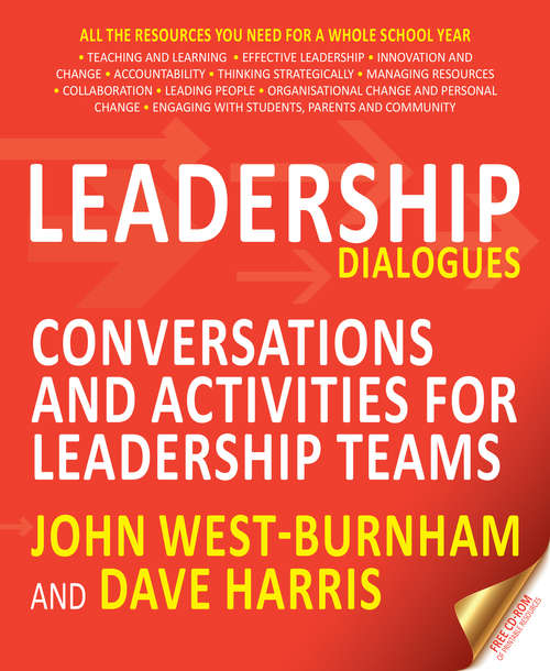 Book cover of Leadership Dialogues: Conversations and activities for leadership teams