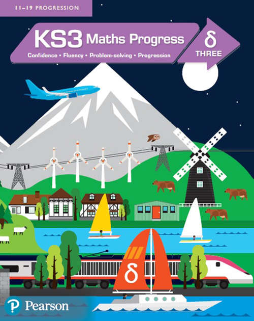 Book cover of KS3 Maths Progress Student Book Delta 3 (Maths Progress)