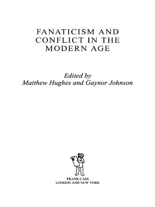 Book cover of Fanaticism and Conflict in the Modern Age