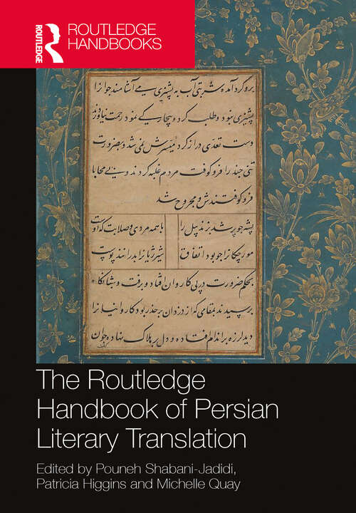 Book cover of The Routledge Handbook of Persian Literary Translation