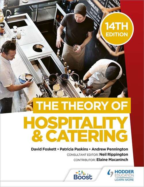 Book cover of The Theory of Hospitality and Catering, 14th Edition