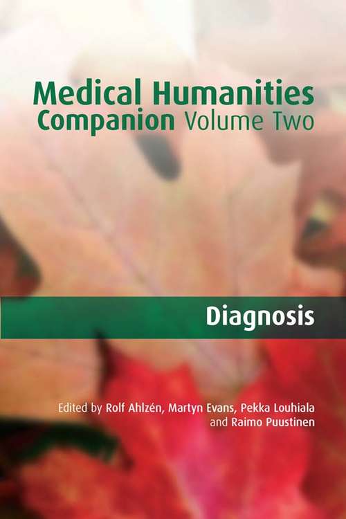 Book cover of Medical Humanities Companion: Diagnosis: v. 2