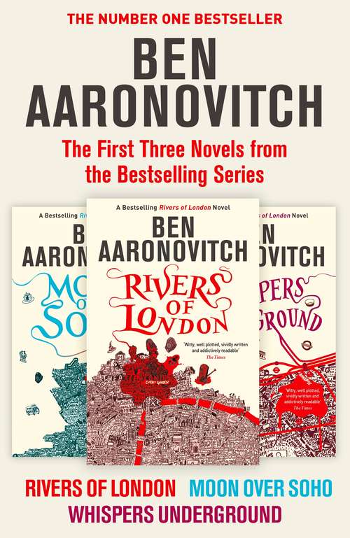 Book cover of Introducing Rivers of London: Rivers of London, Moon Over Soho and Whispers Under Ground