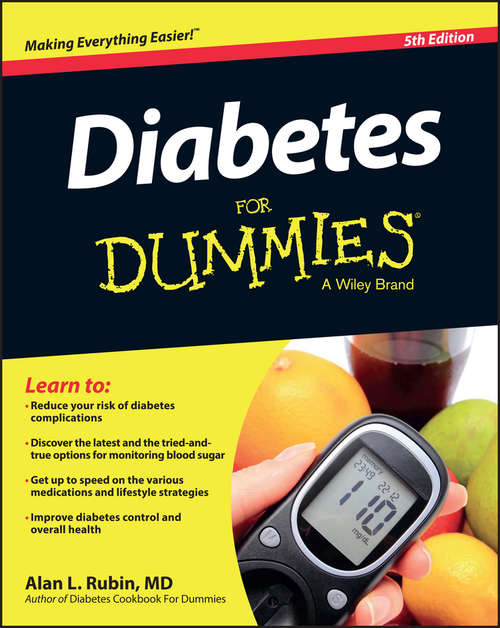 Book cover of Diabetes For Dummies: Uk Edition (5) (For Dummies)
