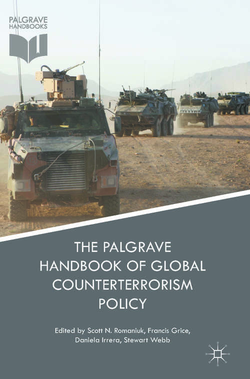 Book cover of The Palgrave Handbook of Global Counterterrorism Policy (1st ed. 2017)
