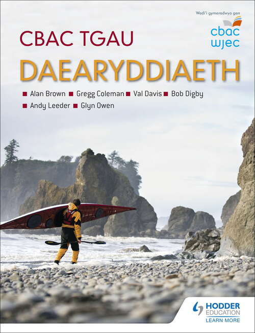 Book cover of CBAC TGAU Daearyddiaeth (WJEC GCSE Geography Welsh-language edition)