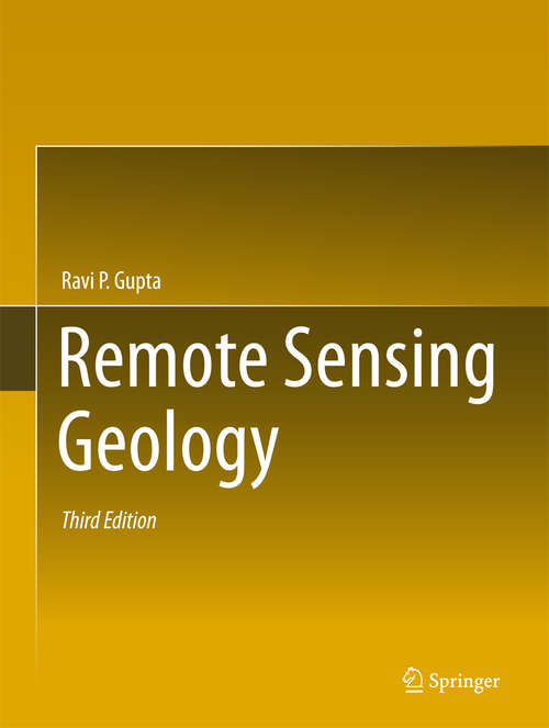 Book cover of Remote Sensing Geology (3rd ed. 2018)