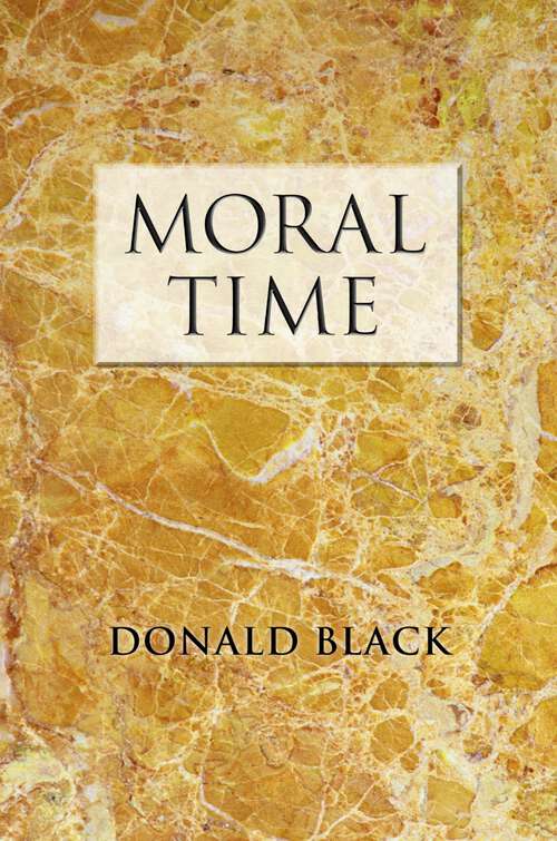 Book cover of Moral Time