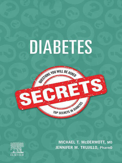 Book cover of Diabetes Secrets,E-Book