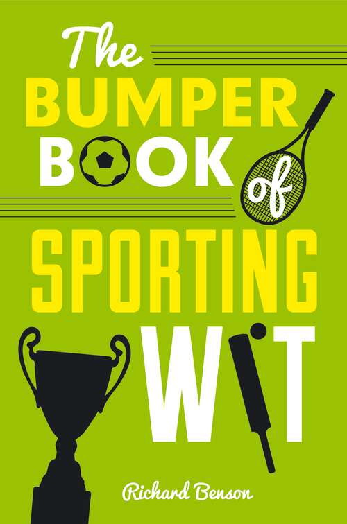 Book cover of The Bumper Book of Sporting Wit