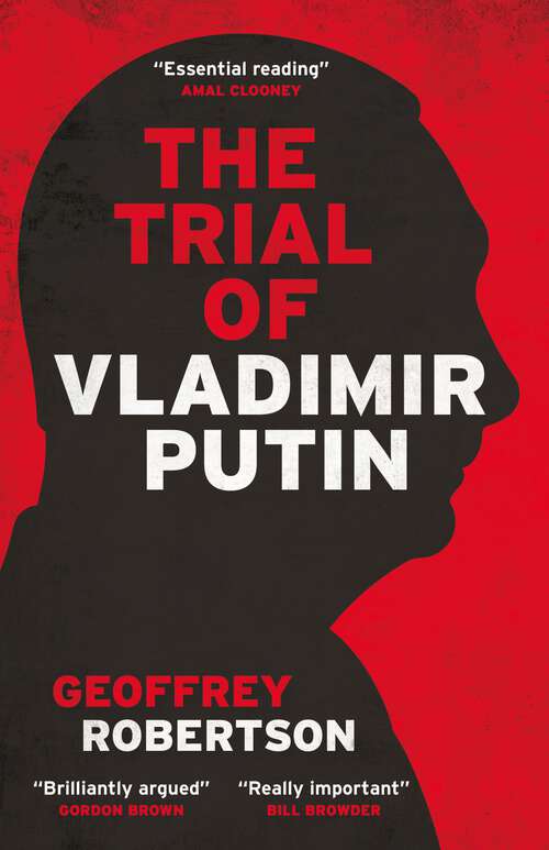 Book cover of The Trial of Vladimir Putin