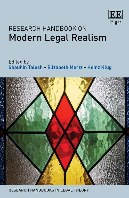 Book cover of Research Handbook on Modern Legal Realism (Research Handbooks in Legal Theory series)