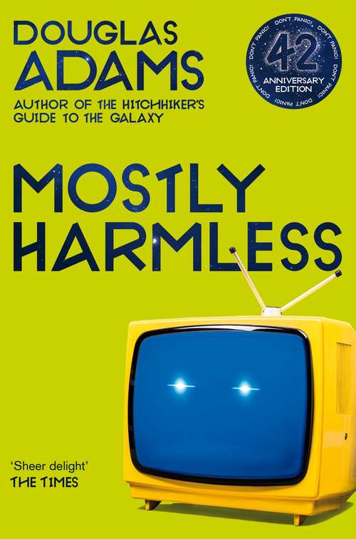Book cover of Mostly Harmless (The Hitchhiker's Guide to the Galaxy #5)