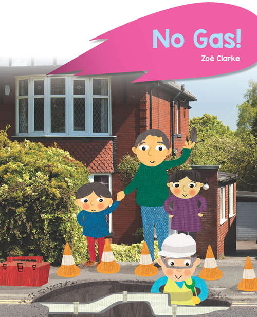 Book cover of Reading Planet - No Gas! - Pink A: Rocket Phonics (PDF) (Rising Stars Reading Planet (PDF))